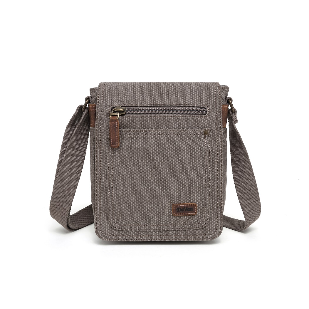 Canvas Shoulder Bag SB 8572 (Brown) – Davan Designs