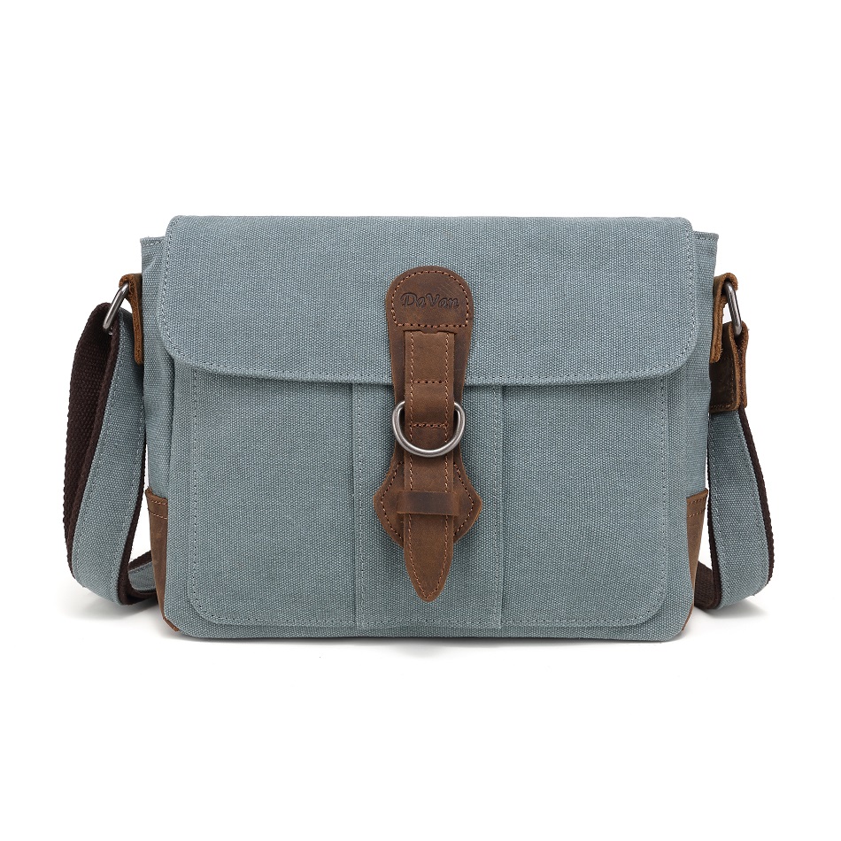Canvas Shoulder Bag SB 544 (Turquoise) – Davan Designs
